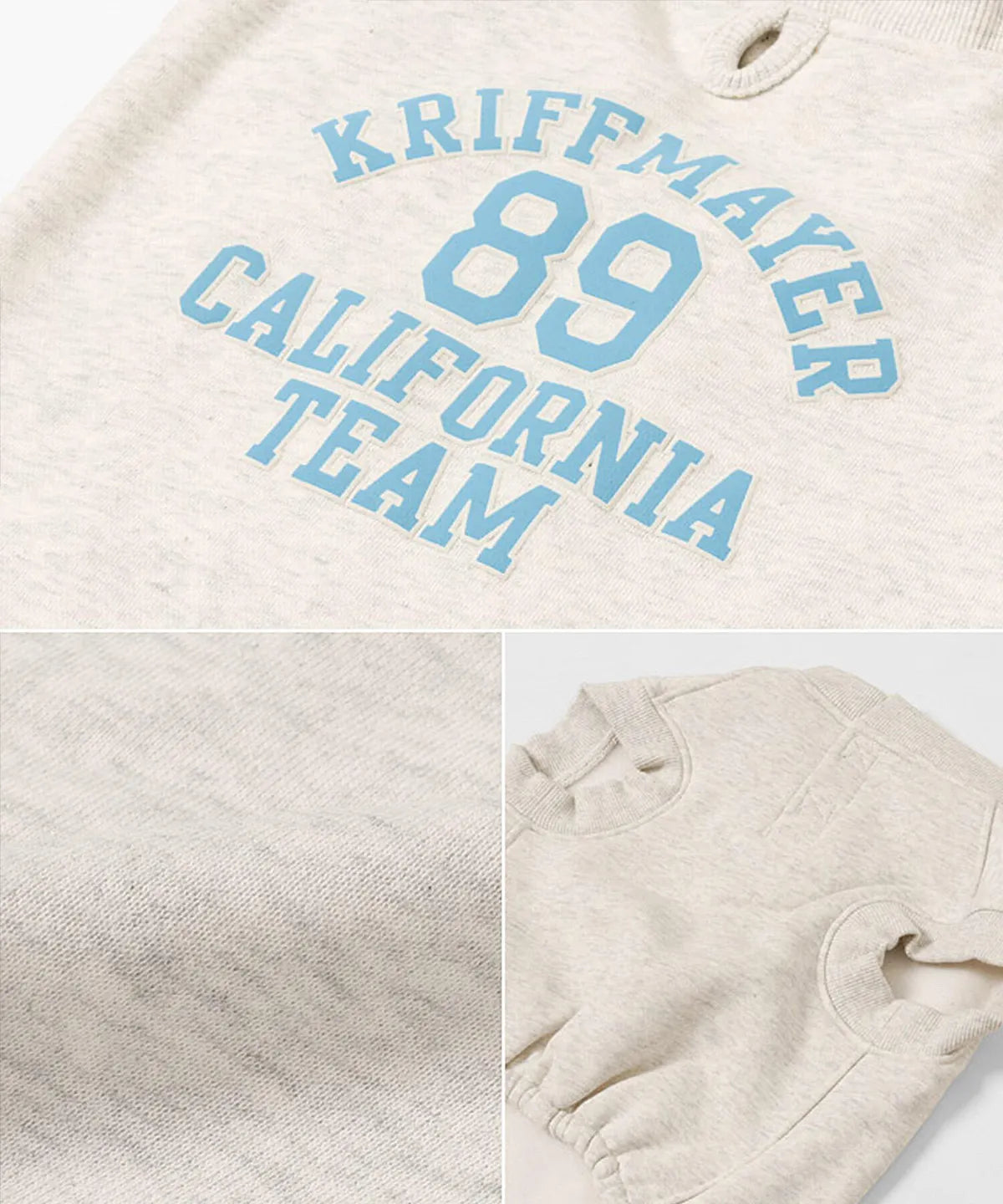 Dog Logo Sweatshirt Crew – Otmeal