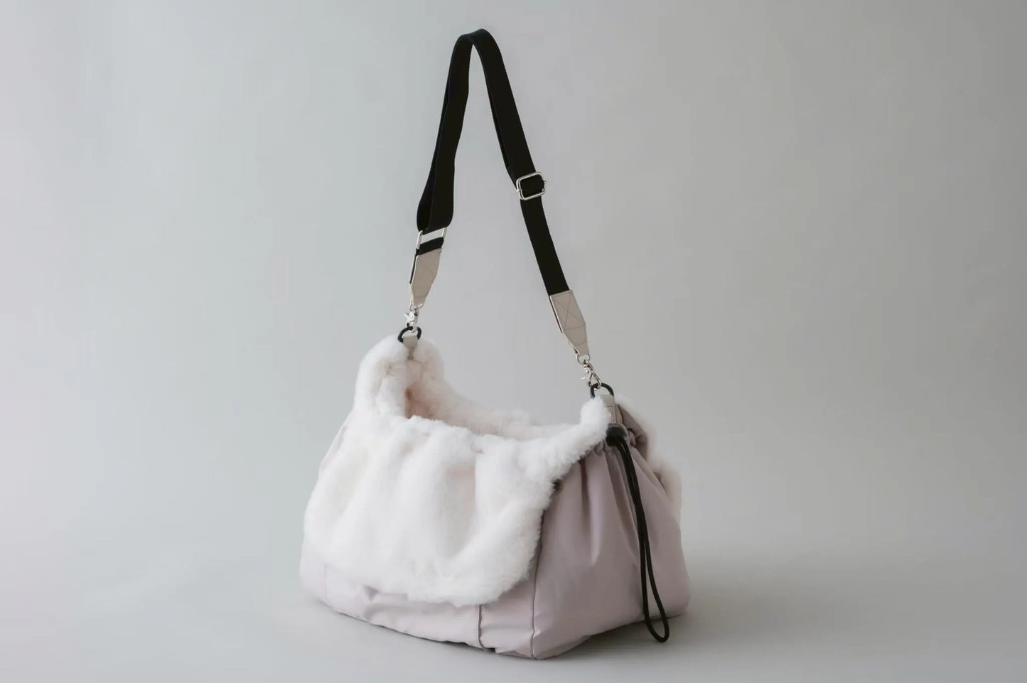 Fluffy 2-Way Bag - ivory