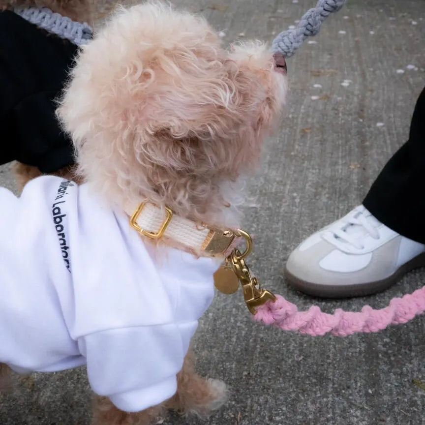 Macramé Collar - gray