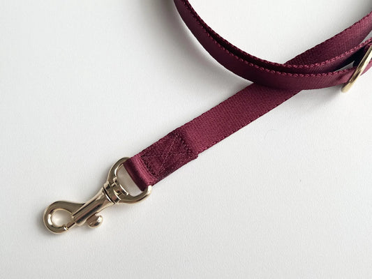 Dog Leash 15mm - bordeaux