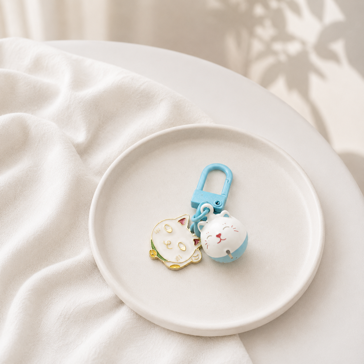 Lucky Cat Bell Charm | Pet Bells & Charms