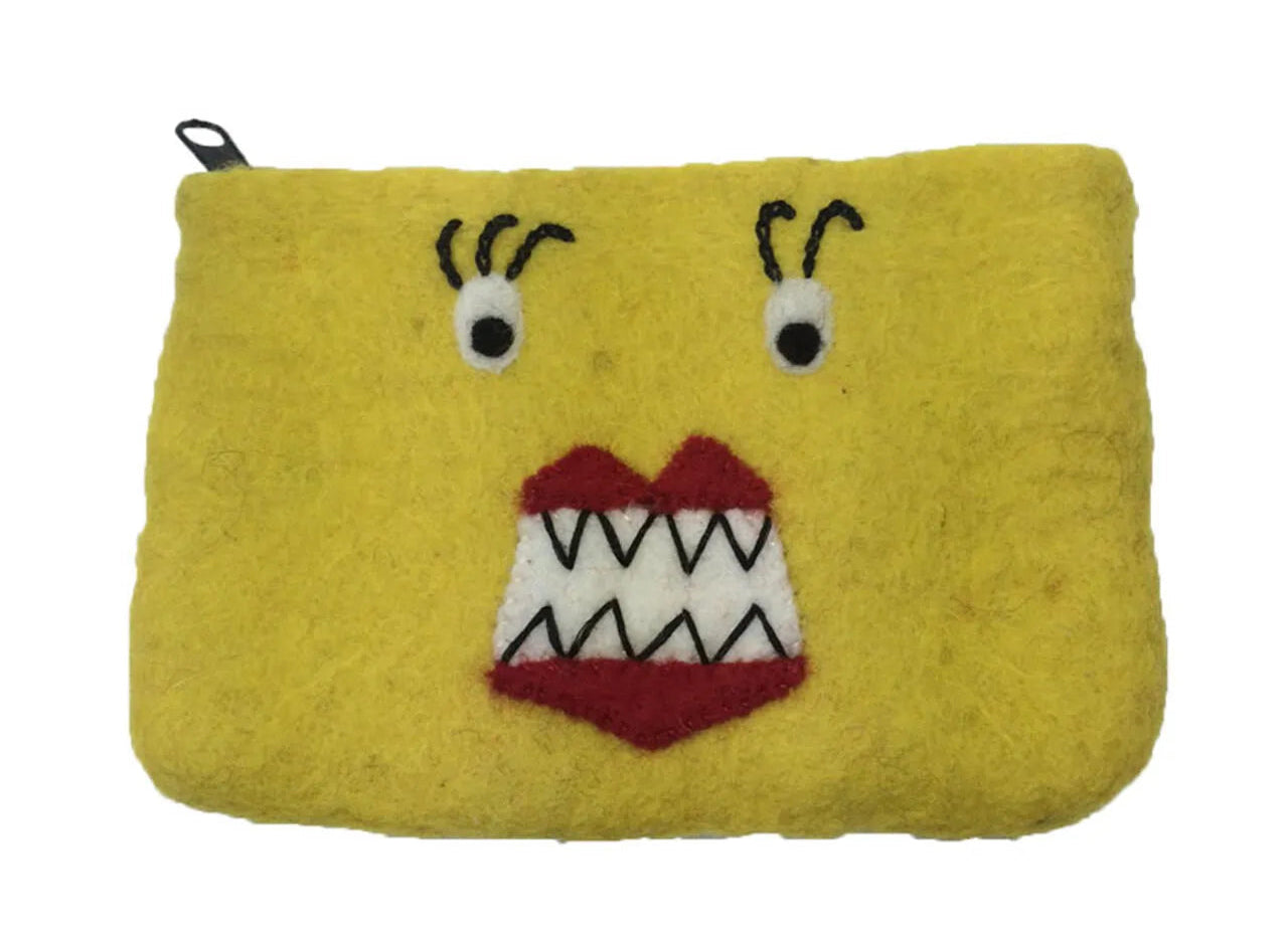 Felt Pouch Dondon Fueru and FRIENDS - lady