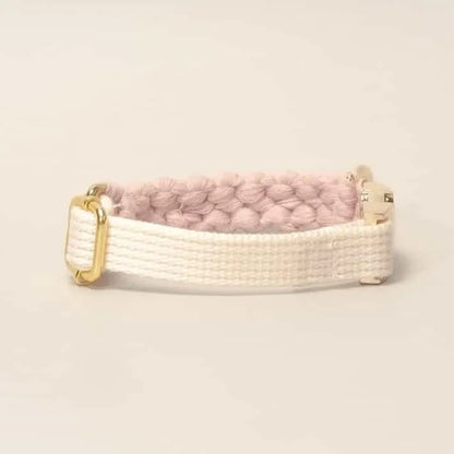 Macramé Collar - pink