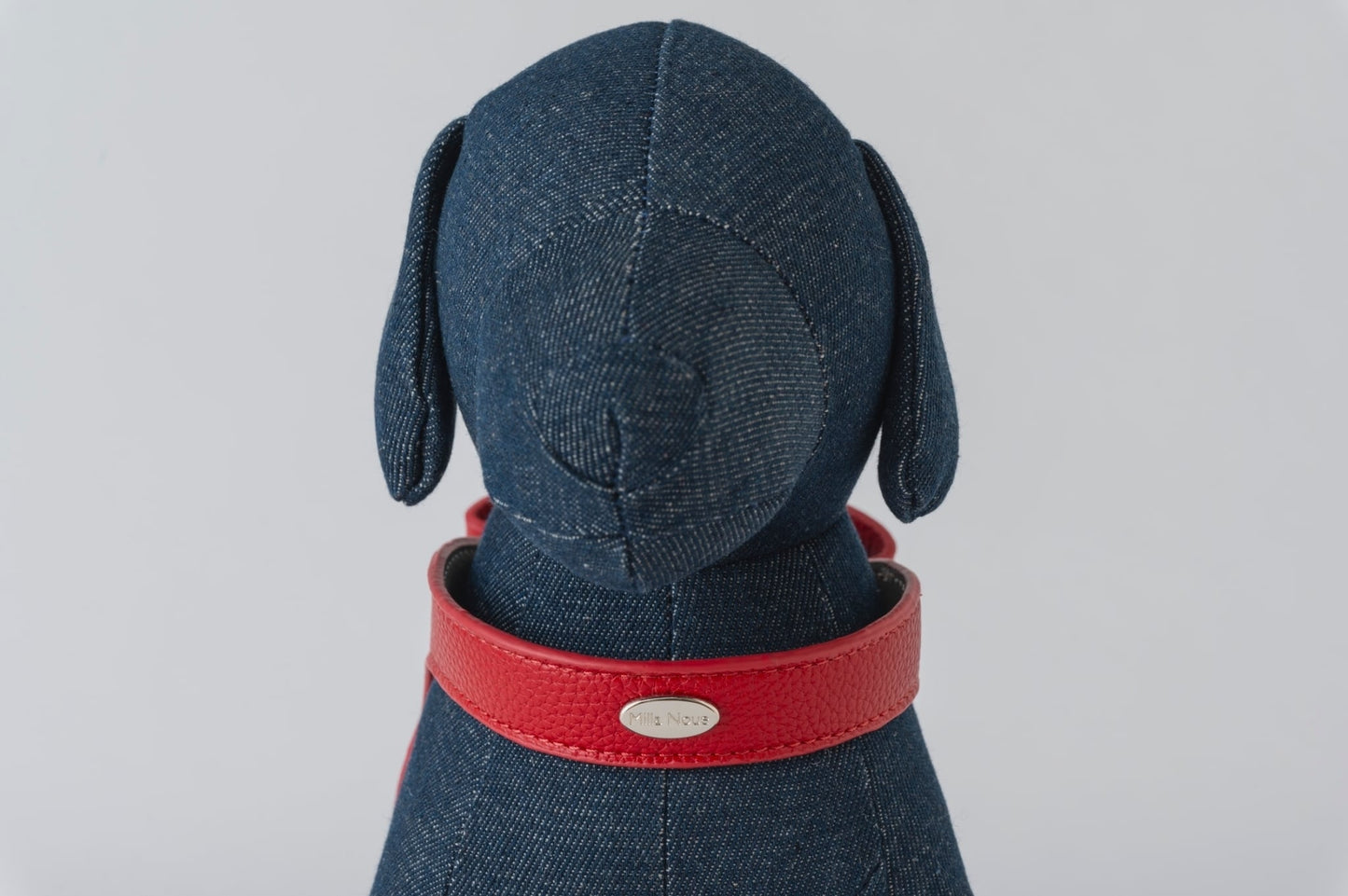 Ribbon Vegan Leather Harness | Red