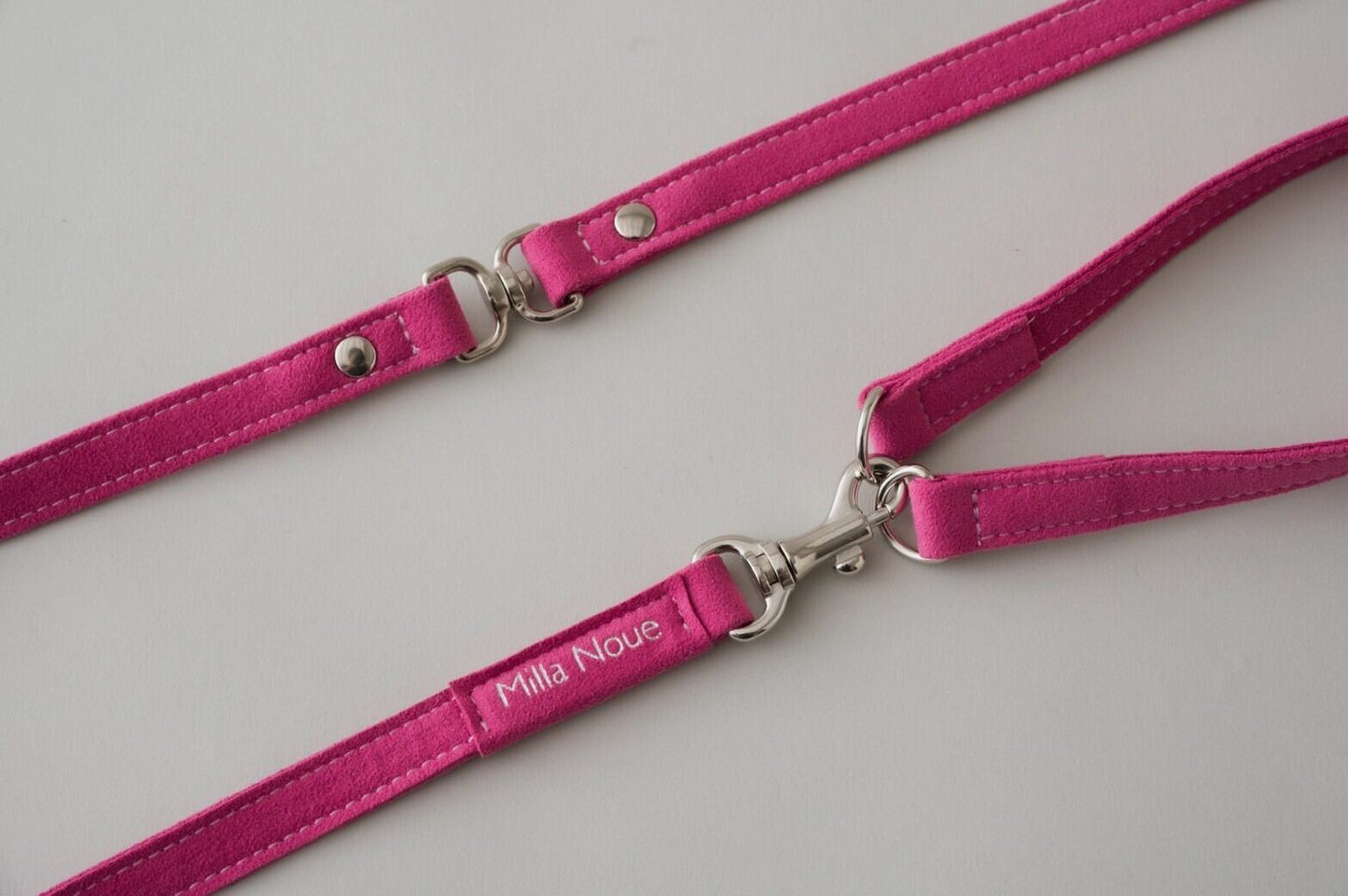 Ribbon Harness & Leash Set | Raspberry