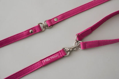 Ribbon Harness & Leash Set | Raspberry