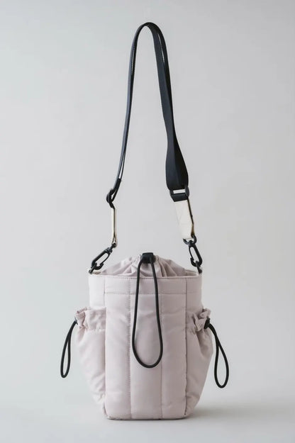 Fluffy Walking Shoulder Bag - cream