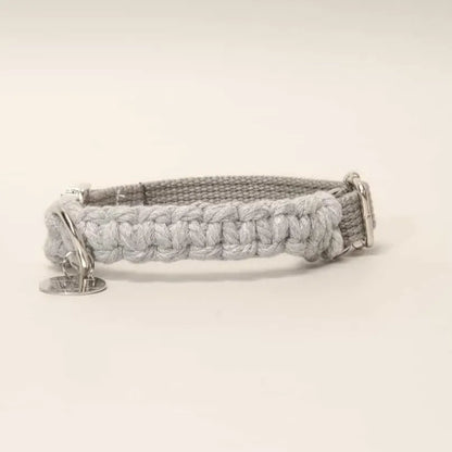 Macramé Collar - gray