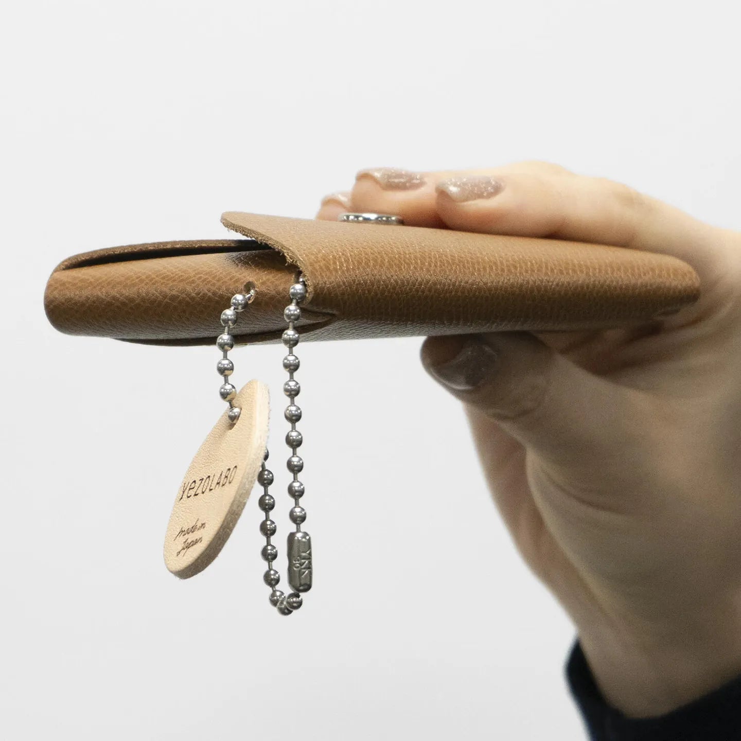 Leather Card Case - brown