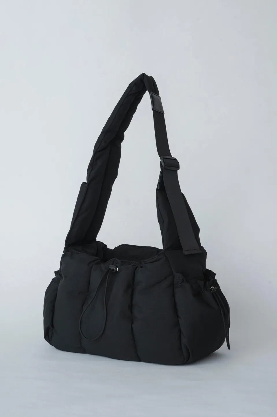 Fluffy Pet Carrier Bag - black