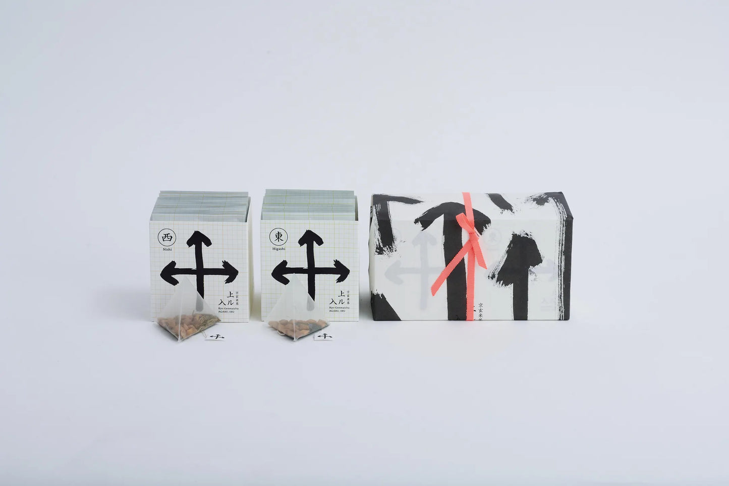 Kyoto Roasted Rice Green Tea Gift Set (East & West 24P)