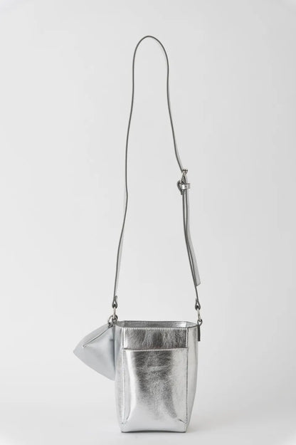 Ensemble Walking Shoulder Bag - silver