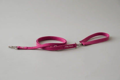 Ribbon Harness & Leash Set | Raspberry