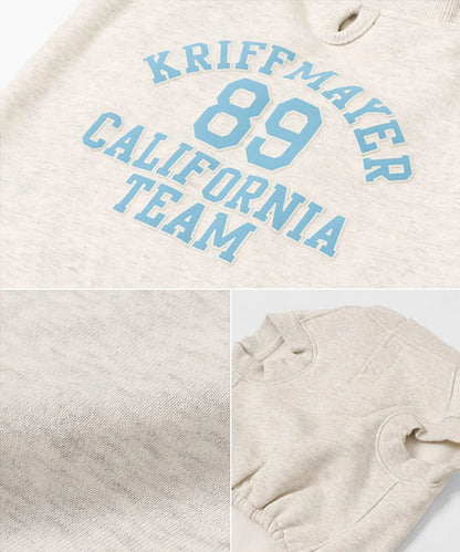 Dog Logo Sweatshirt Crew – Otmeal