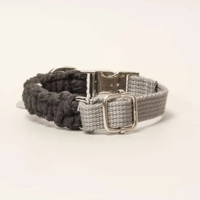 Macramé Collar - black