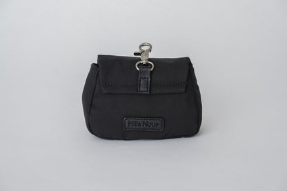 Quilted Essentials Pouch | Black