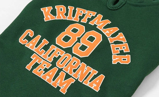 Dog Logo Sweatshirt Crew – Green