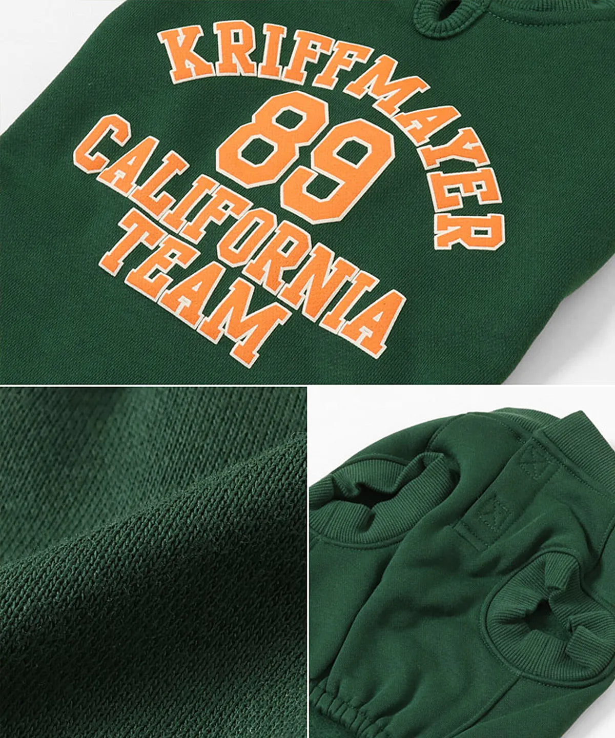 Dog Logo Sweatshirt Crew – Green