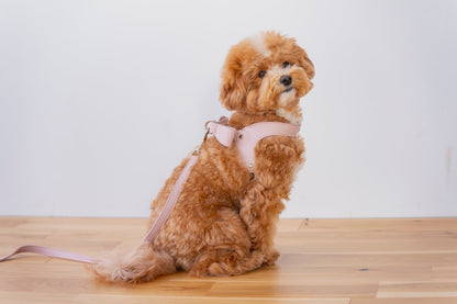 Ribbon Vegan Leather Harness | Pink