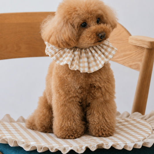 Reversible Pet Bandana | Beige