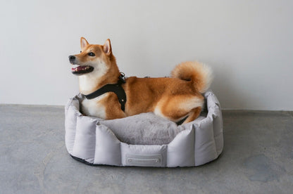 Cloud-Like Calming Pet Bed | Grey