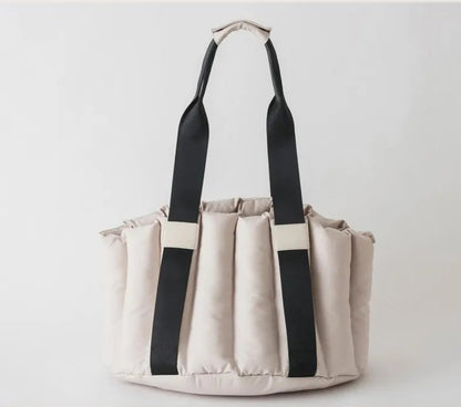 Fluffy 2-Way Drive Bed Carrier - greige
