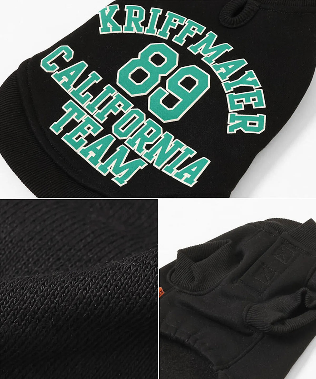 Dog Logo Sweatshirt Crew – Black