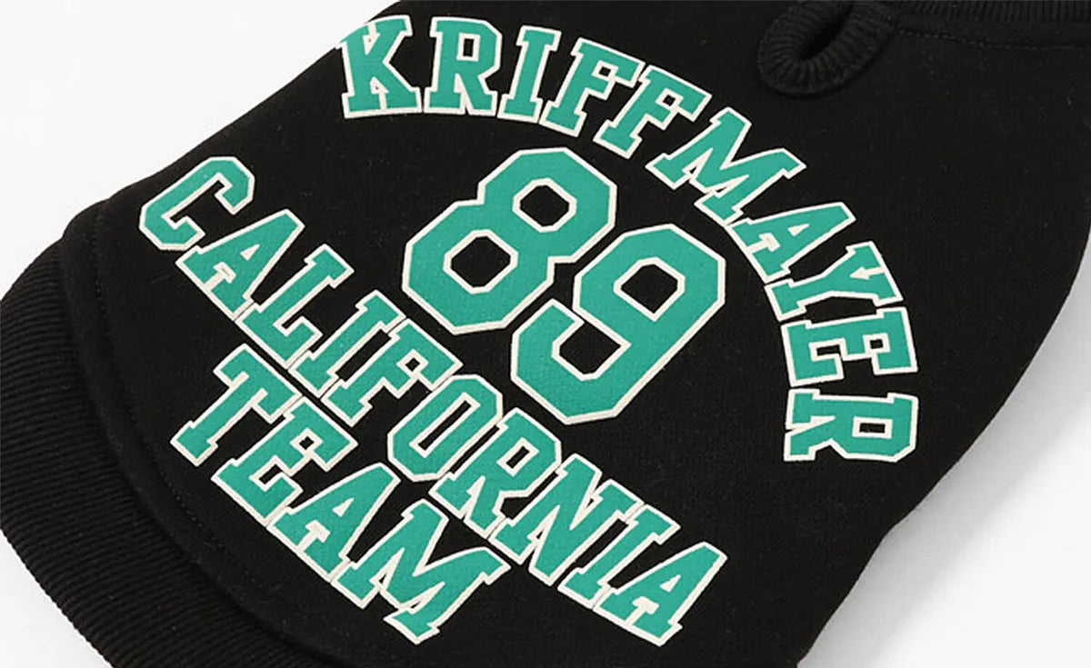 Dog Logo Sweatshirt Crew – Black