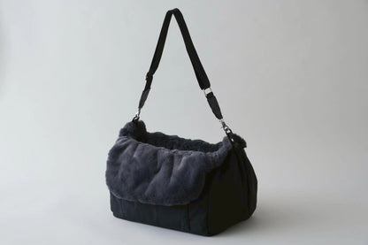 Fluffy 2-Way Bag - black