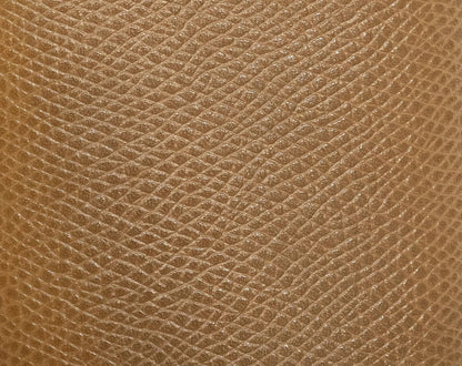 Leather Square Coin Case - brown