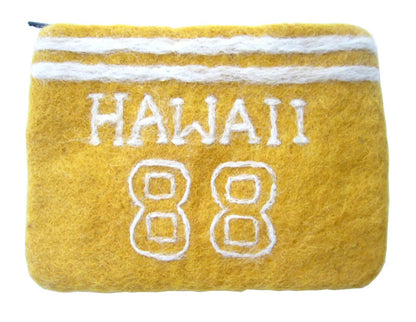 Handmade Felt Pouch - HAWAII