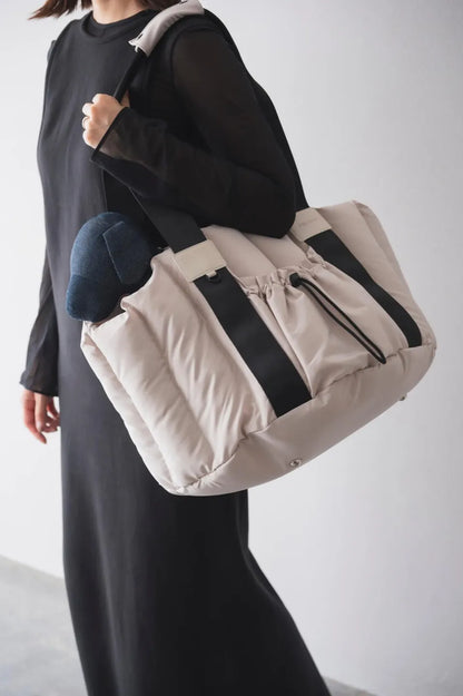 Fluffy 2-Way Drive Bed Carrier - cream