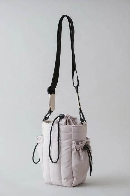 Fluffy Walking Shoulder Bag - cream