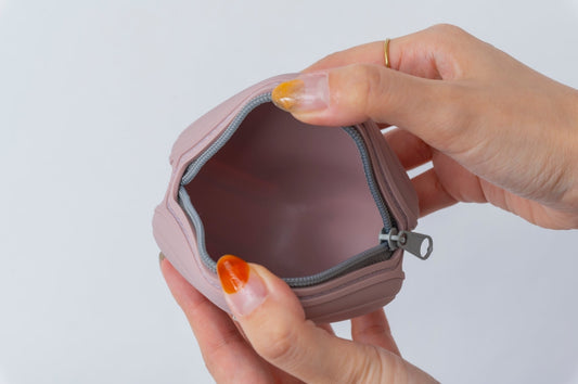 The Silicone Treat Pouch | Portable Snack Case | Pink