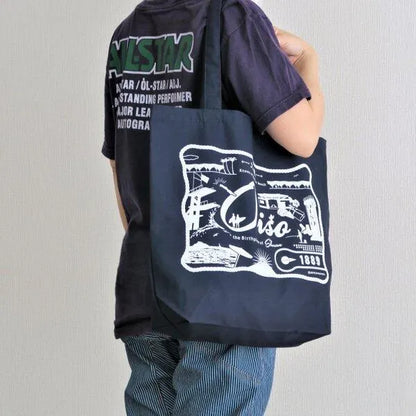 Tote Bag - Oiso (navy / L)