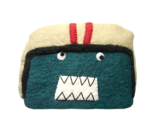 Felt Pouch Dondon Fueru and FRIENDS - helmet