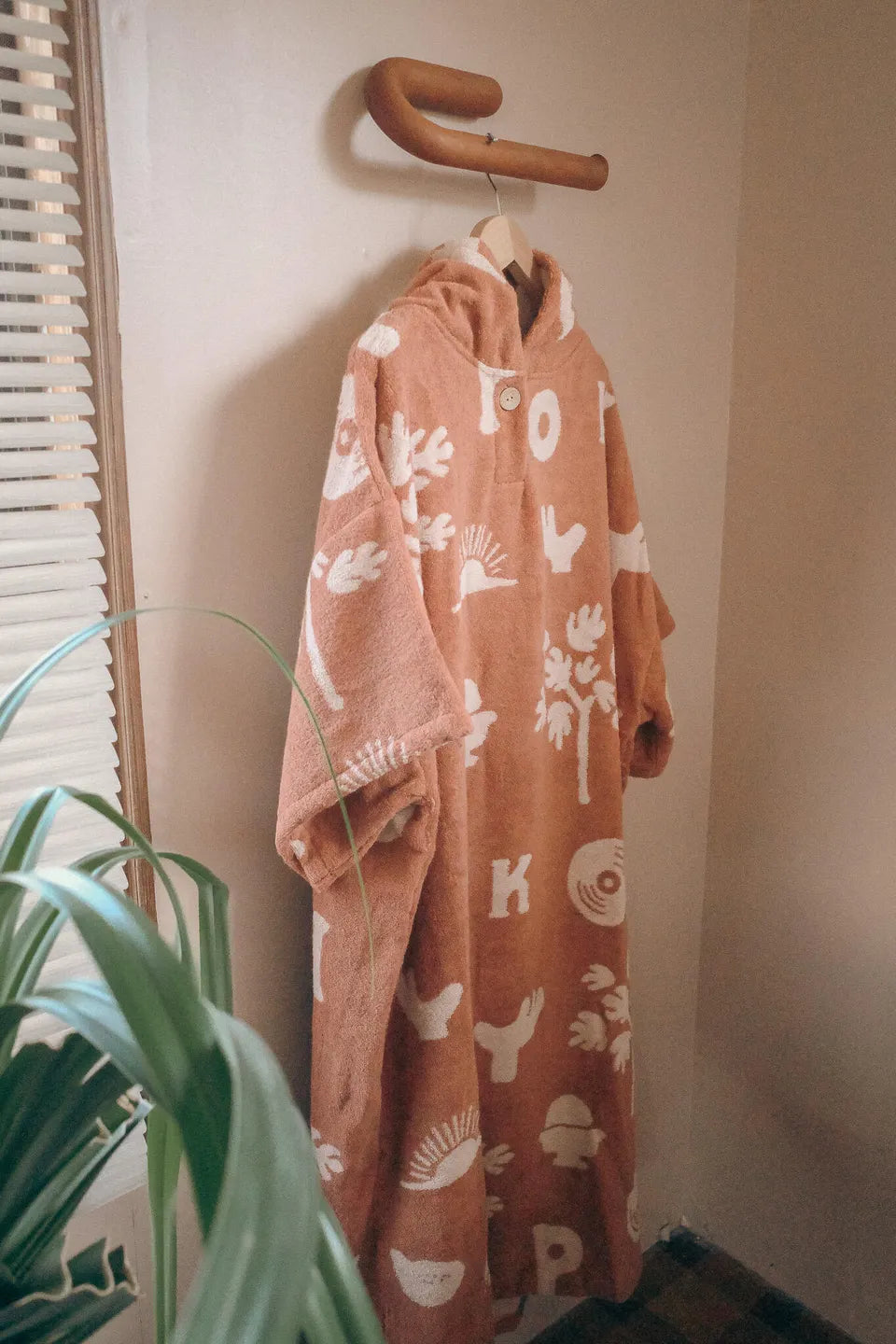 Human Robe - Papaya Red