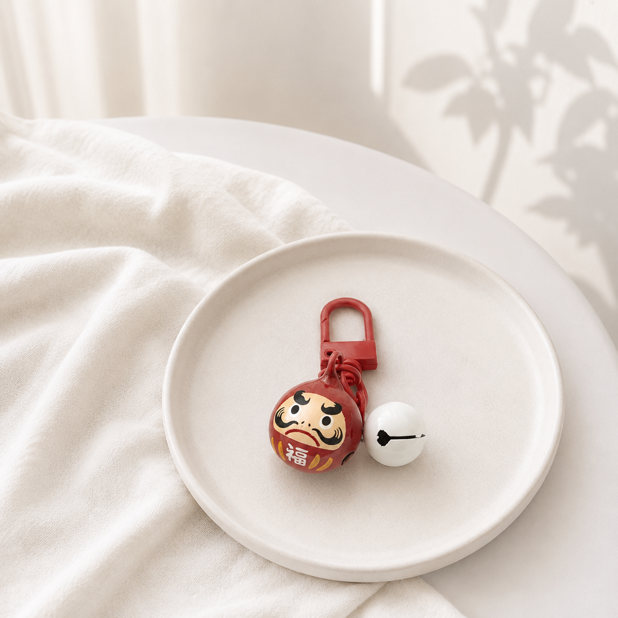 Daruma Bell Charm | Pet Bells & Charms