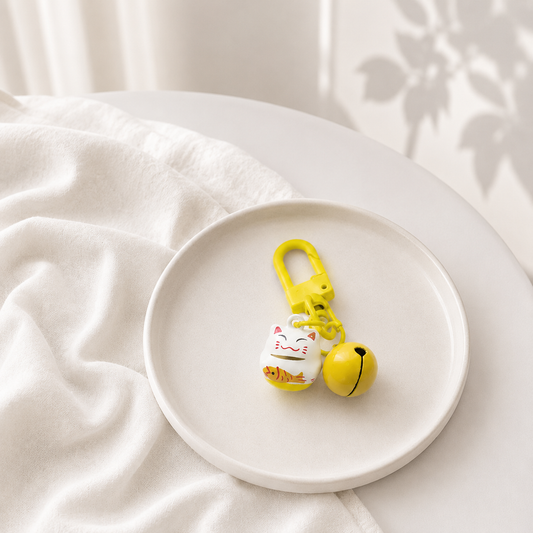Lucky Cat Bell Charm | Pet Bells & Charms