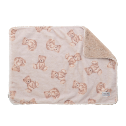 Happy Bear Blanket - beige