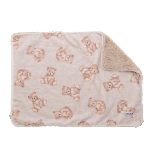 Happy Bear Blanket - beige