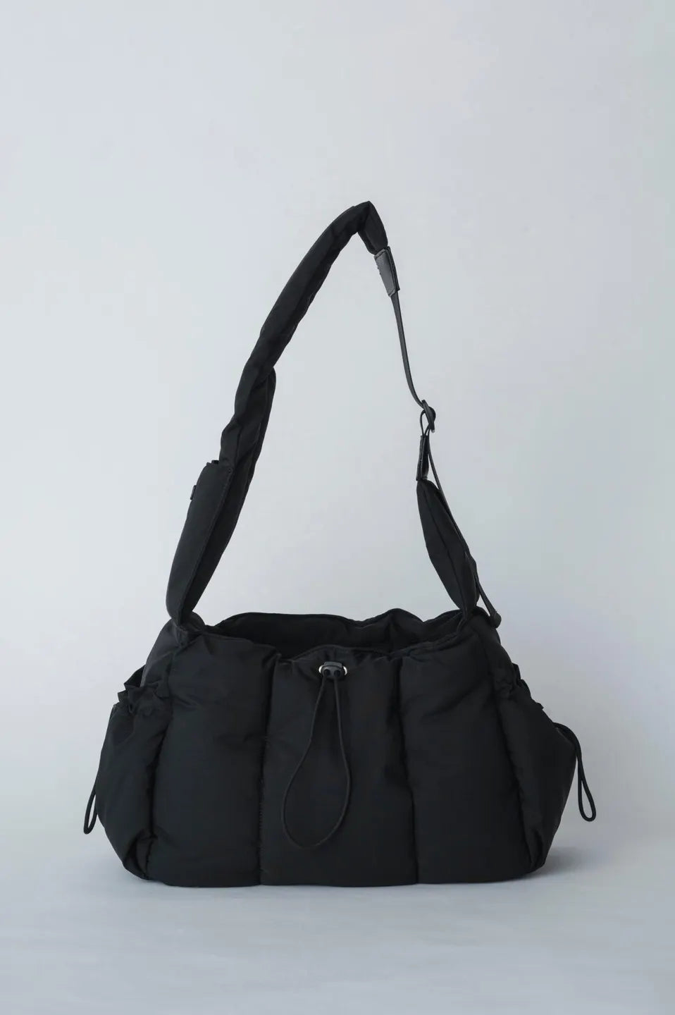 Fluffy Pet Carrier Bag - black