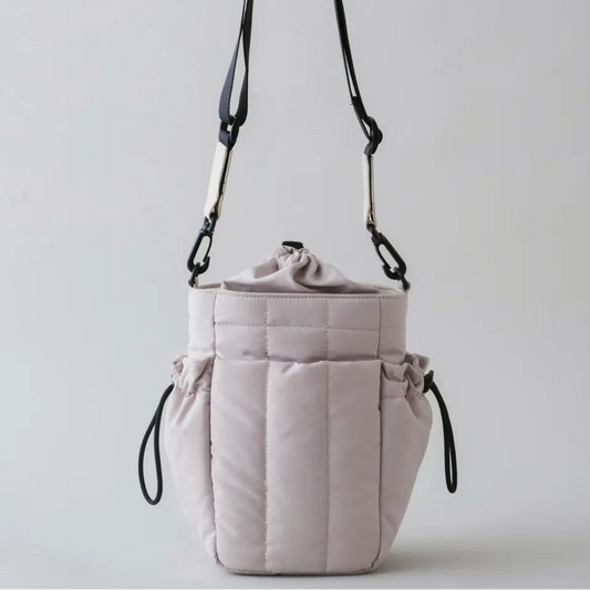 Fluffy Walking Shoulder Bag - cream