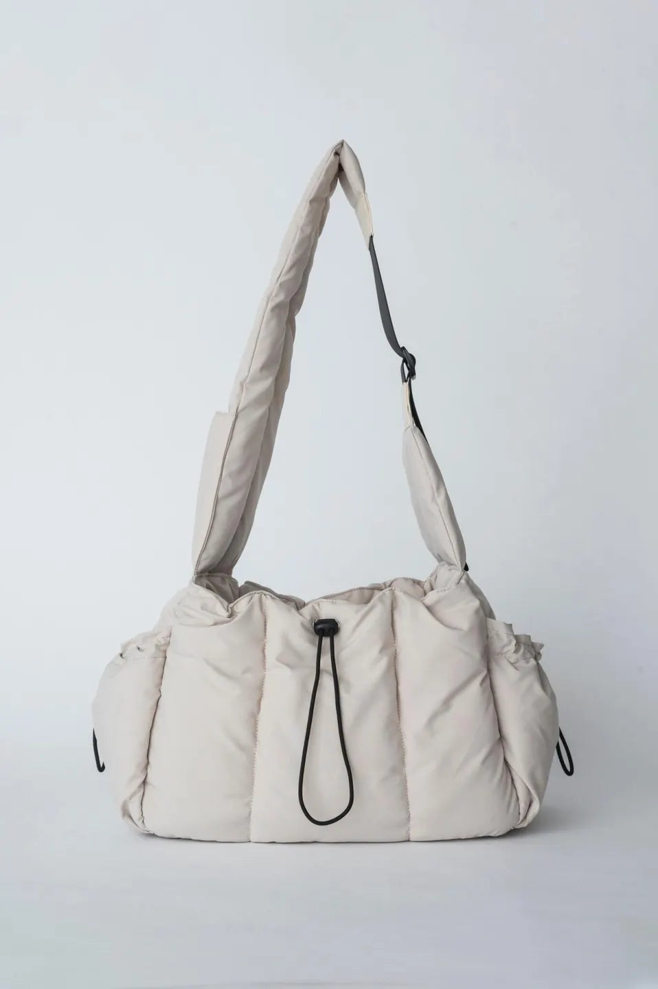 Fluffy Pet Carrier Bag - cream
