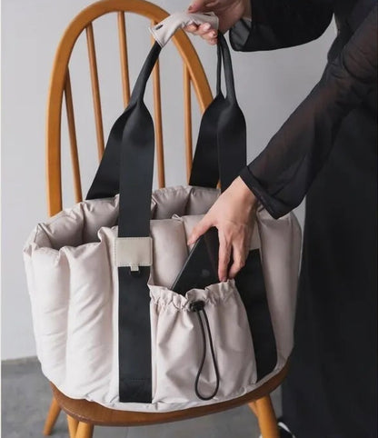 Fluffy 2-Way Drive Bed Carrier - greige