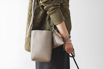 Ensemble Walking Shoulder Bag - greige