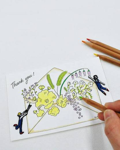 Congratulations Card + Patch (Monochrome Edition)