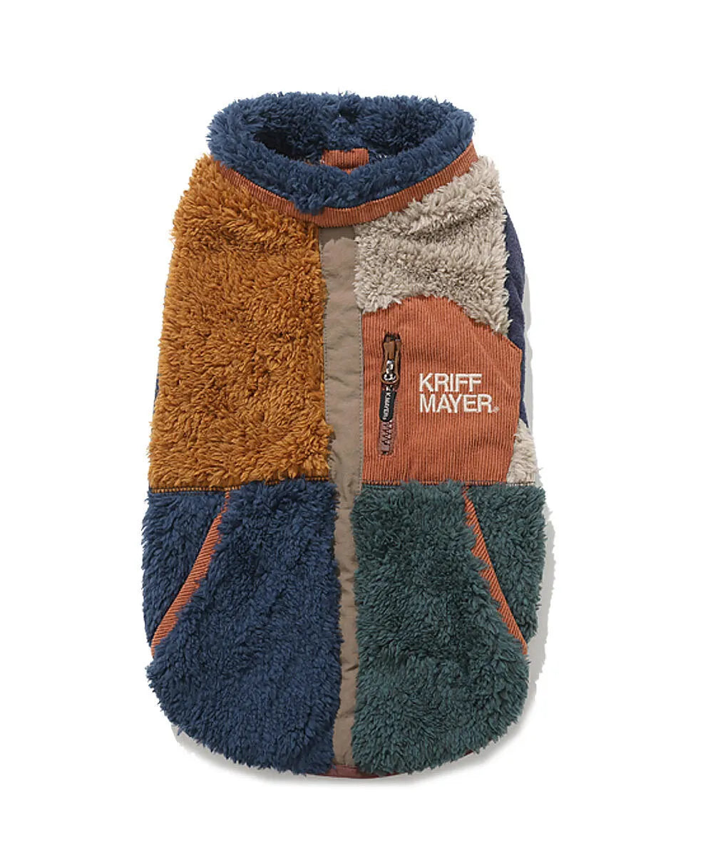 Warm Shaggy Boa Dog Vest - Mixed Colors