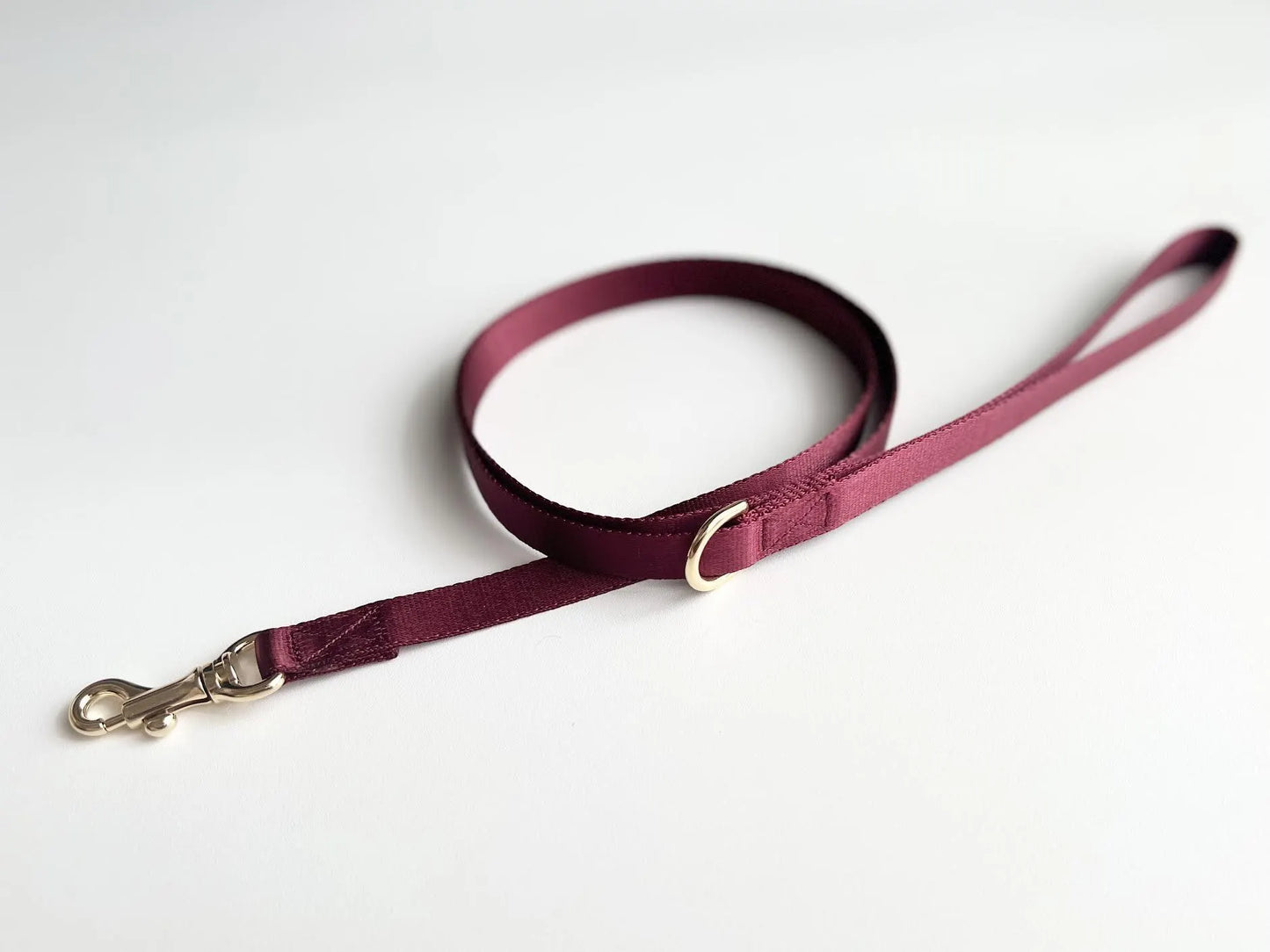 Dog Leash 15mm -  bordeaux