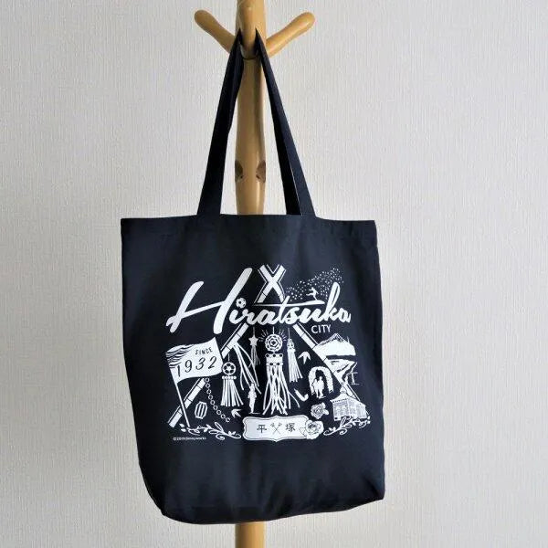 Tote Bag - Hiratsuka (navy / L)